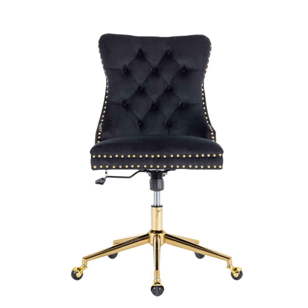 Velvet Home Office Chair- Black V226-SW1823BK