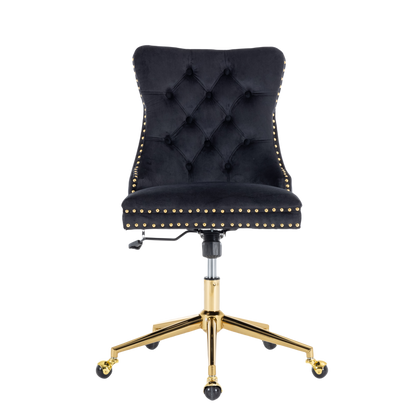 Velvet Home Office Chair- Black V226-SW1823BK