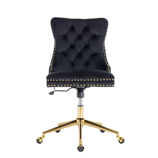 Velvet Home Office Chair- Black V226-SW1823BK