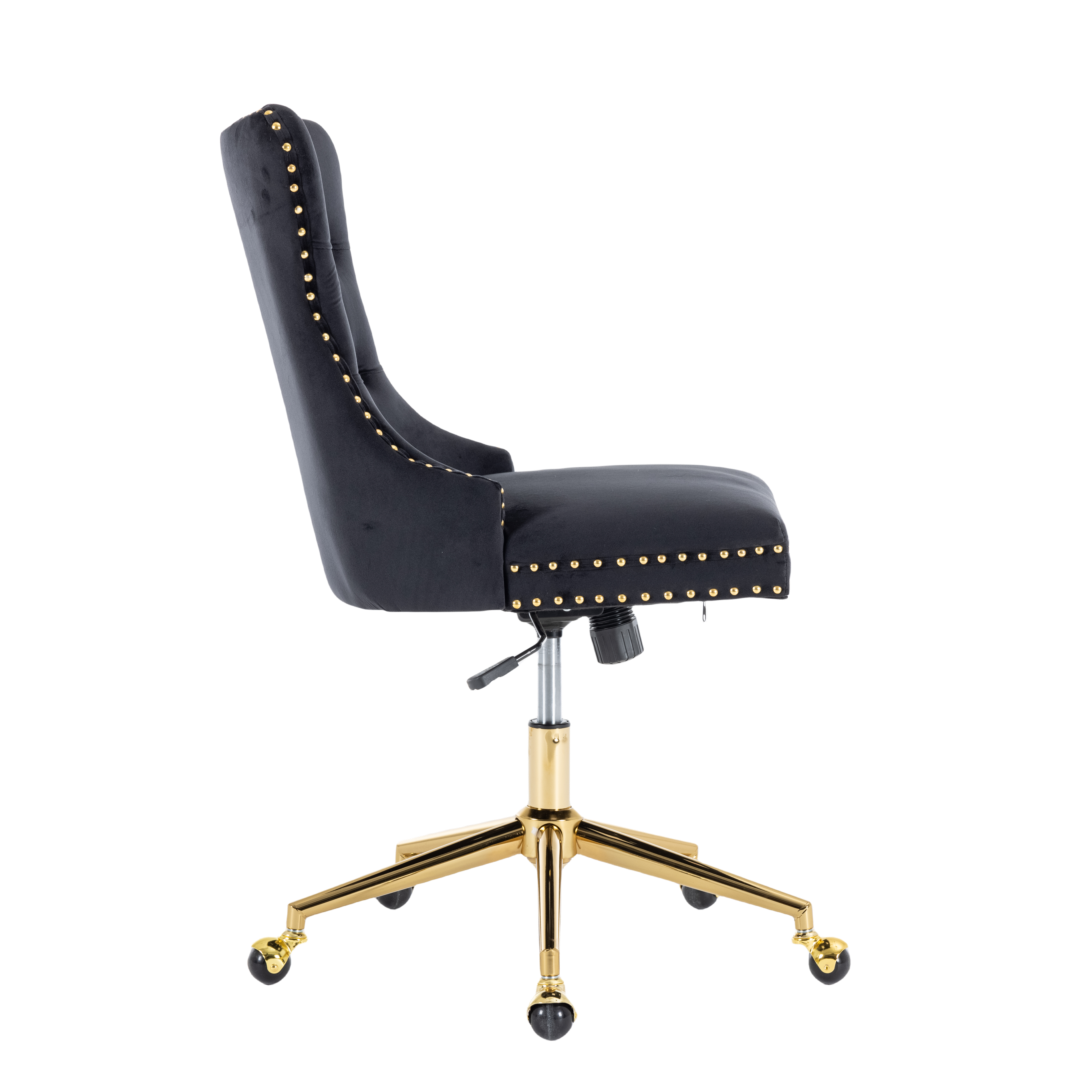 Velvet Home Office Chair- Black V226-SW1823BK