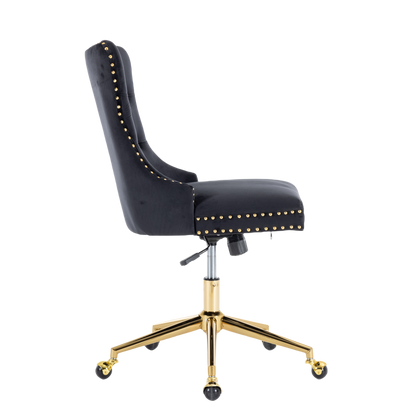 Velvet Home Office Chair- Black V226-SW1823BK