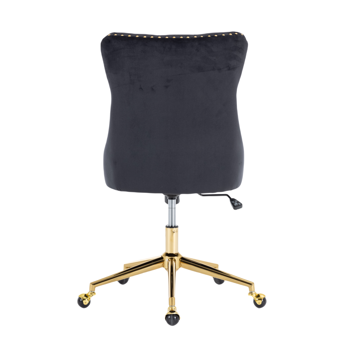 Velvet Home Office Chair- Black V226-SW1823BK