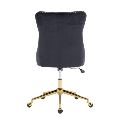 Velvet Home Office Chair- Black V226-SW1823BK