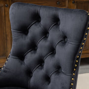 Velvet Home Office Chair- Black V226-SW1823BK