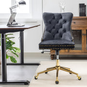 Velvet Home Office Chair- Black V226-SW1823BK