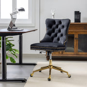 Velvet Home Office Chair- Black V226-SW1823BK