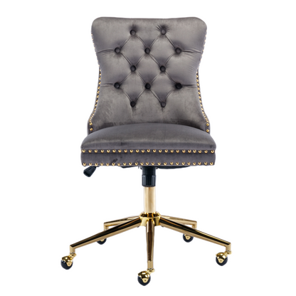 Velvet Home Office Chair- Grey V226-SW1823GY