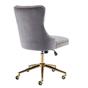 Velvet Home Office Chair- Grey V226-SW1823GY