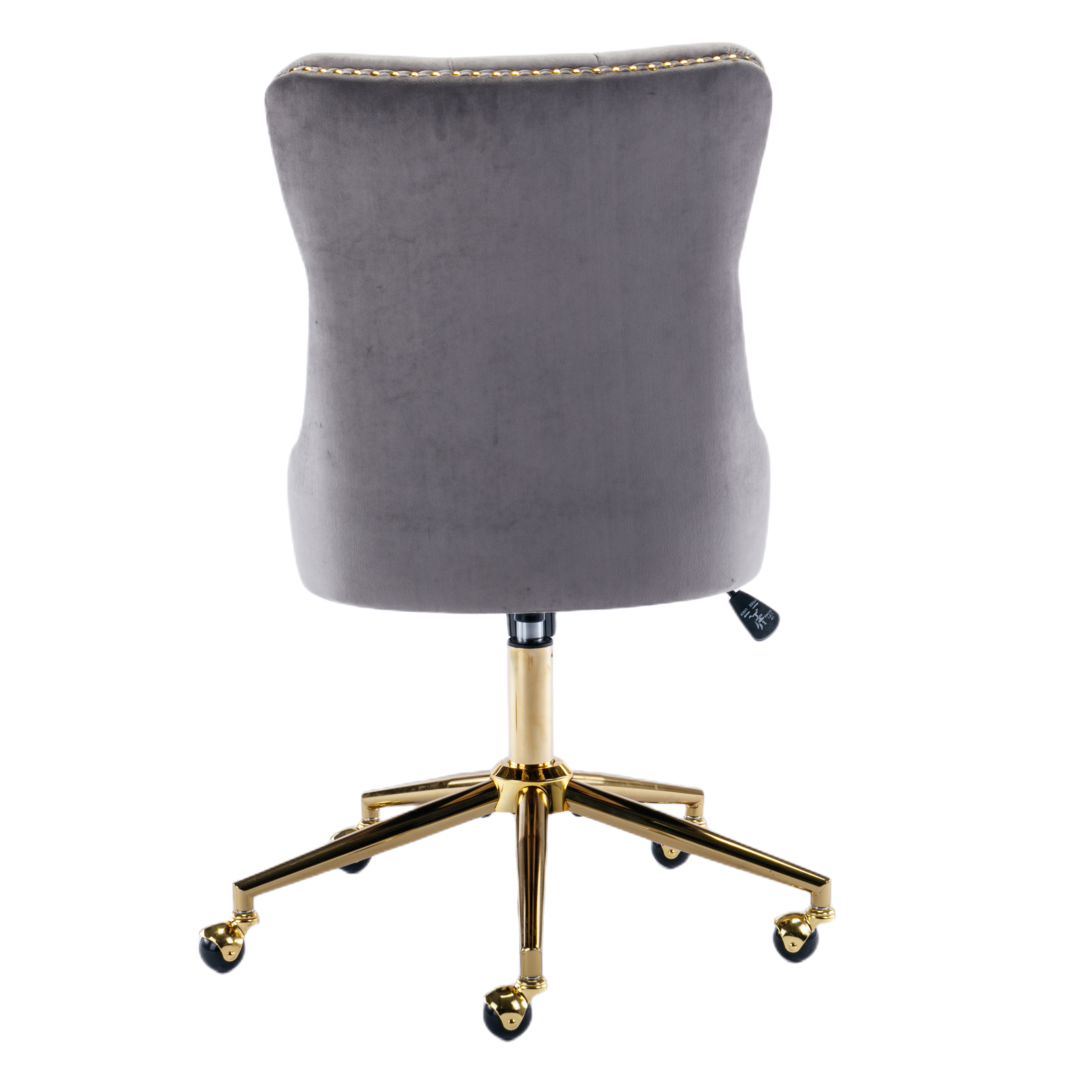 Velvet Home Office Chair- Grey V226-SW1823GY
