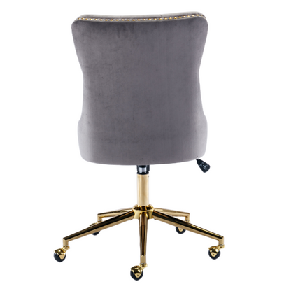 Velvet Home Office Chair- Grey V226-SW1823GY