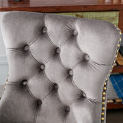 Velvet Home Office Chair- Grey V226-SW1823GY