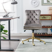 Velvet Home Office Chair- Grey V226-SW1823GY