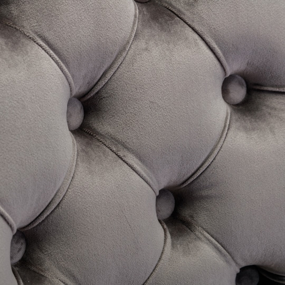 Velvet Home Office Chair- Grey V226-SW1823GY