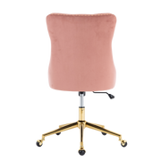 Velvet Home Office Chair- Pink V226-SW1823PK