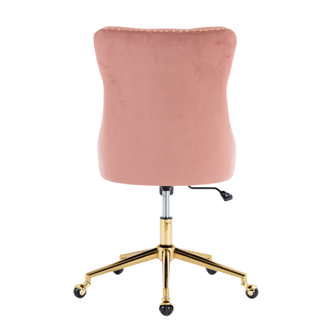 Velvet Home Office Chair- Pink V226-SW1823PK