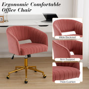 Velvet Home Office Chair- Rose V226-SW8848BR