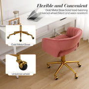 Velvet Home Office Chair- Rose V226-SW8848BR