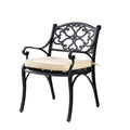 MARCO ALUMINIUM CHAIR(one pair) Black V231-CAC-042