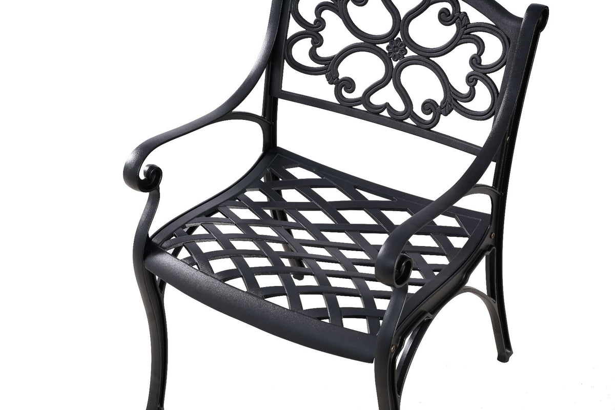 MARCO ALUMINIUM CHAIR(one pair) Black V231-CAC-042