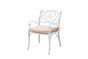 MARCO ALUMINIUM CHAIR (one pair) V231-CAC-042 WHITE