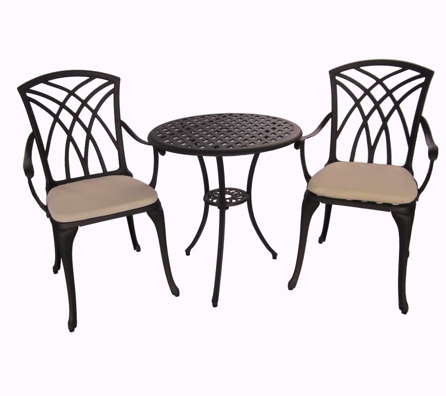 MAURITIUS CAST ALUMINIUM 3 PCS SETTING V231-CAS-009
