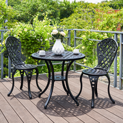 Remy Aluminium 3 Piece Setting V231-CAS-080-3 BLACK