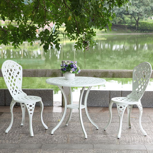Remy Aluminium 3 Piece Setting V231-CAS-080-3 WHITE