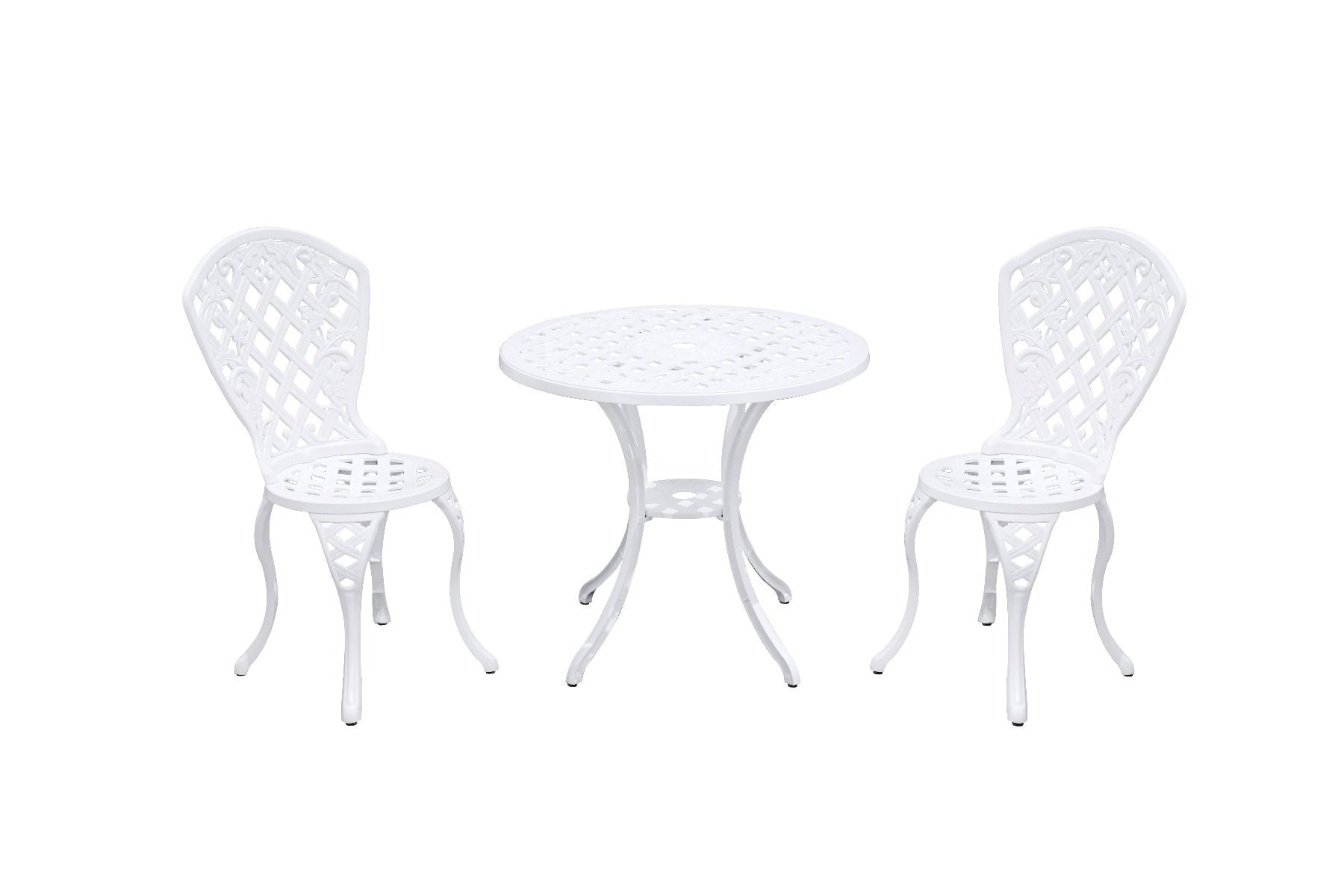 Remy Aluminium 3 Piece Setting V231-CAS-080-3 WHITE