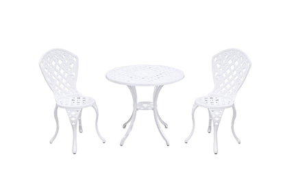 Remy Aluminium 3 Piece Setting V231-CAS-080-3 WHITE