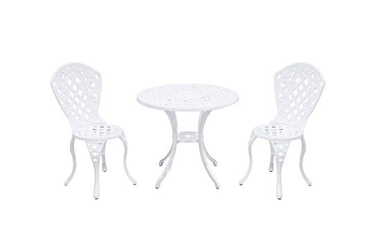 Remy Aluminium 3 Piece Setting V231-CAS-080-3 WHITE