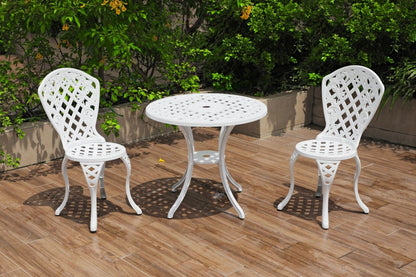 Remy Aluminium 3 Piece Setting V231-CAS-080-3 WHITE