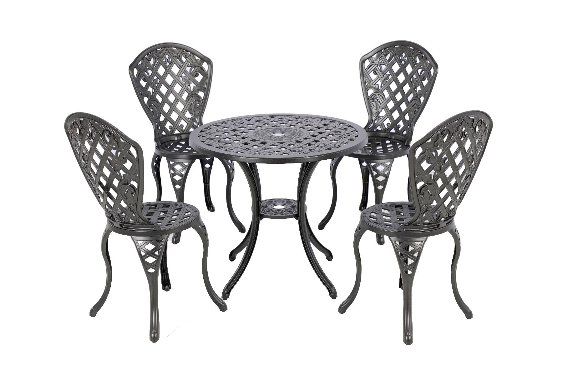 Remy Aluminium 5 Piece Setting V231-CAS-080-5 BLACK