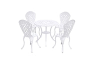 Remy Aluminium 5 Piece Setting V231-CAS-080-5 WHITE