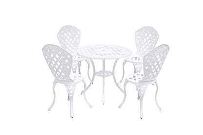 Remy Aluminium 5 Piece Setting V231-CAS-080-5 WHITE