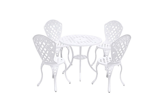 Remy Aluminium 5 Piece Setting V231-CAS-080-5 WHITE
