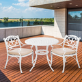 Marco Aluminium 3 Pce Setting(CAT-090 white + CAC-042 white) V231-CAS-090-3 WHITE