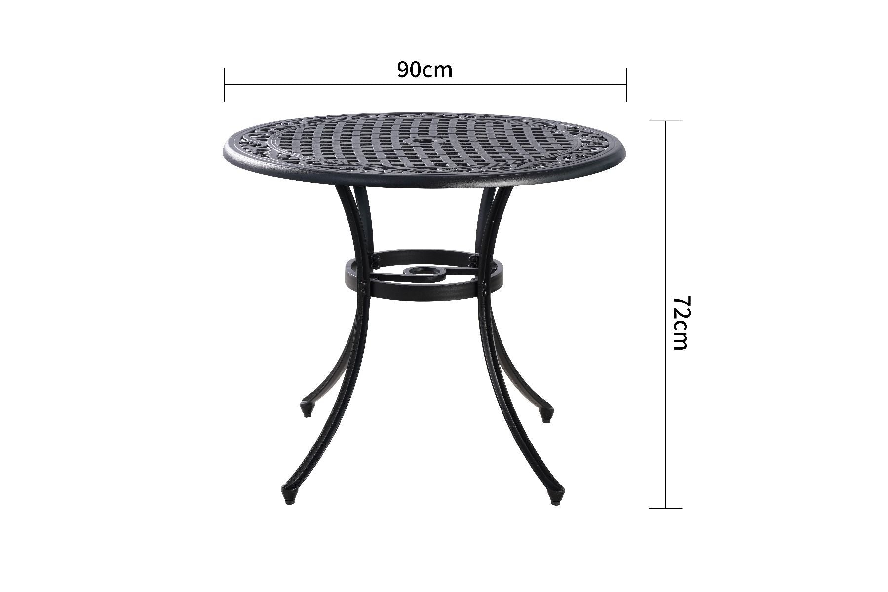 Marco Aluminium 5 Pce Setting(CAT-090 balck+2 x CAC-042)) V231-CAS-090-5 BLACK