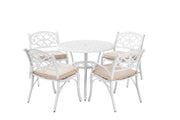 Marco Aluminium 5 Pce Setting(CAT-090 white + 2x CAC-042 white) V231-CAS-090-5 WHITE