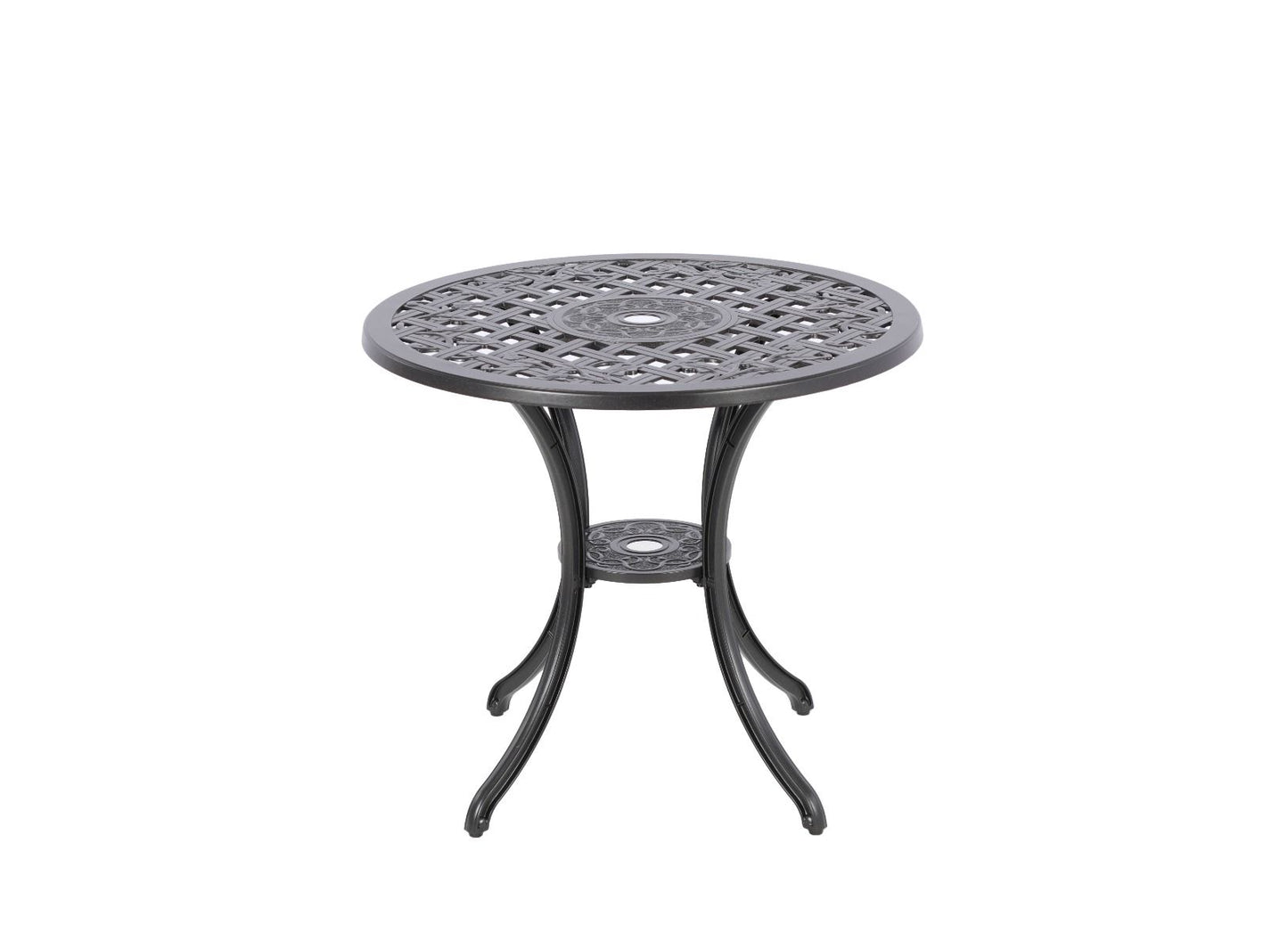 Remy Aluminium Table Black V231-CAT-080 BLACK