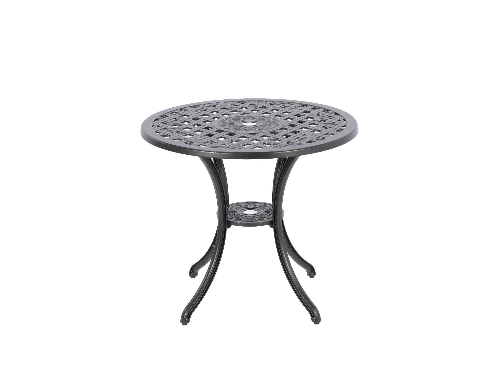 Remy Aluminium Table Black V231-CAT-080 BLACK