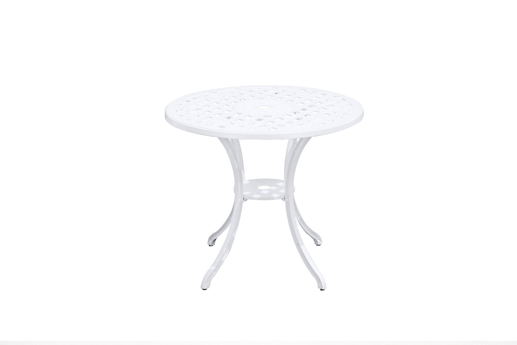 Remy Aluminium Table White V231-CAT-080 WHITE