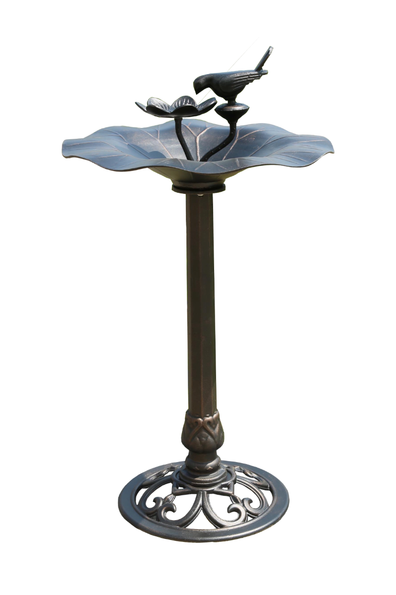 Lotus bird bath Bronze V231-CR-802-BRONZE