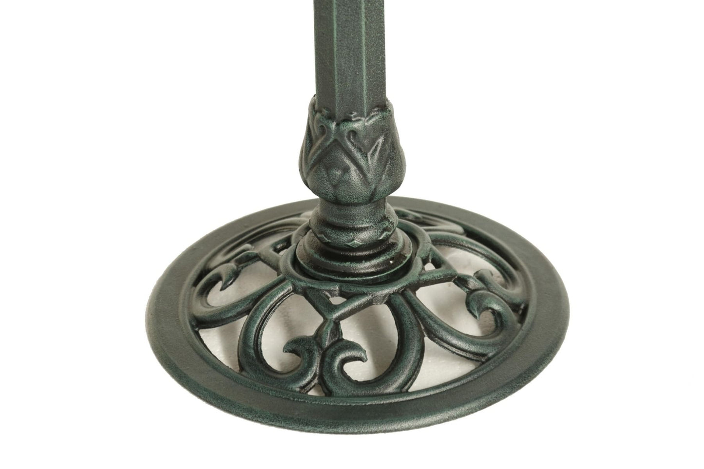 Lotus bird bath Dark Green V231-CR-802-DARK-GREEN