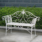 Katerina Bench Ant. White V231-MIB-74