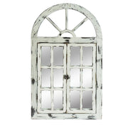 Rustic White Scarlett Window Mirror V231-MID-64 MIR