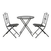 Oliveira Outdoor Dining Set V231-MIS-70-BLACK