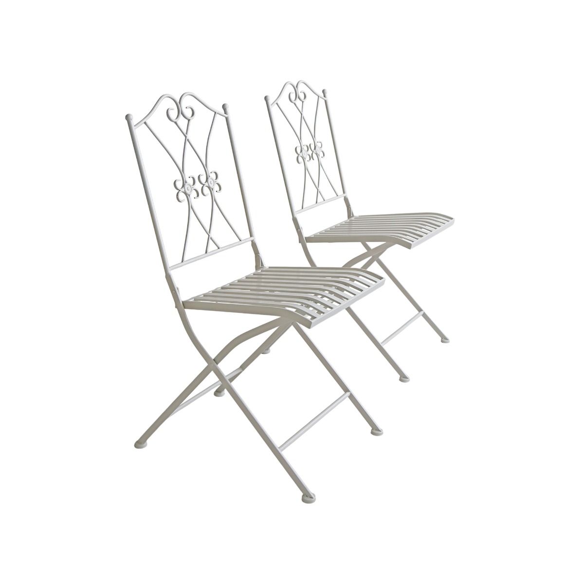 Oliveira Outdoor Dining Set White V231-MIS-70-WHITE