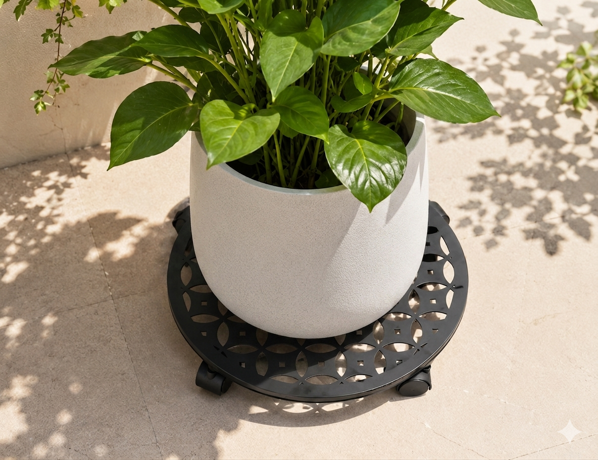 Round Pot Trolley V231-PT-035