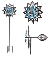 Iris flower Wind spinner V231-WS-800