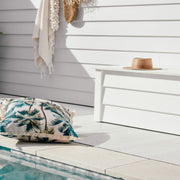 Cushion Cover-Coastal Fringe Natural-Palm Trees Natural-60cm x 60cm V236-EP12204303FNCT